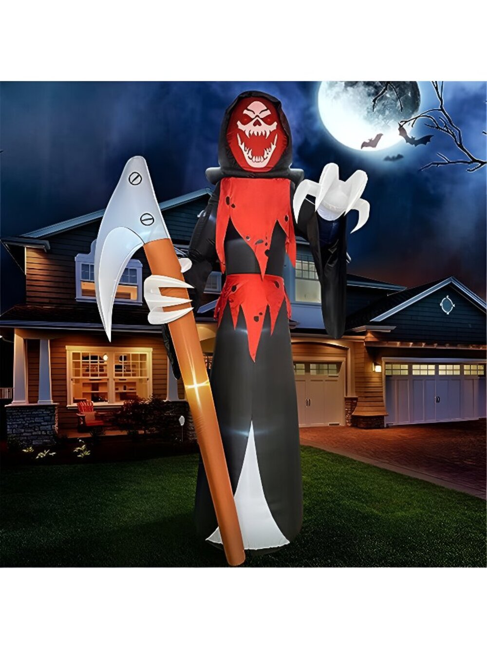 Joiedomi 12 ft Tall Halloween Inflatable Outdoor Decoration, Blow Up Yard
